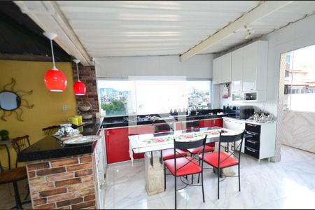 Área Gourmet de casa à venda com 3 quartos, 300m² em Horto, Belo Horizonte