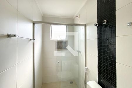 Banheiro da Suíte 1 de apartamento à venda com 3 quartos, 160m² em Dona Clara, Belo Horizonte