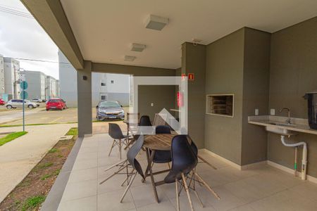 Área comum - Churrasqueira de apartamento à venda com 2 quartos, 43m² em Centro, Canoas