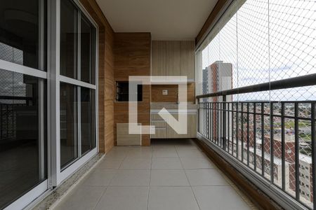 Varanda Gourmet de apartamento para alugar com 3 quartos, 100m² em Jardim Santa Helena, Suzano