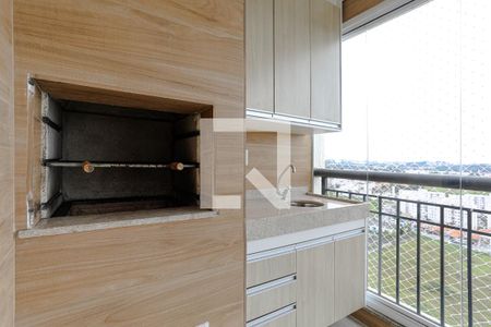 Varanda Gourmet de apartamento para alugar com 3 quartos, 100m² em Jardim Santa Helena, Suzano