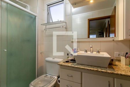 Banheiro da Suíte de apartamento à venda com 3 quartos, 108m² em Vila Camargos, Guarulhos