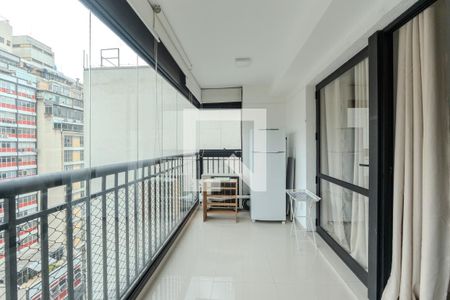 Sacada de apartamento à venda com 1 quarto, 42m² em Bela Vista, São Paulo