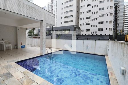 Área comum - Piscina de apartamento para alugar com 4 quartos, 140m² em Centro, Guarujá