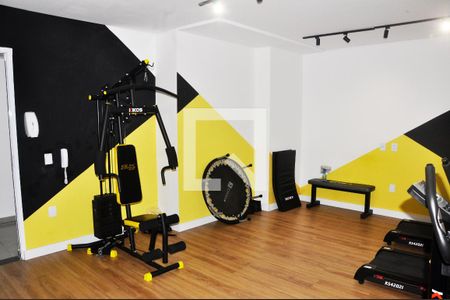 Área comum - Academia de kitnet/studio à venda com 1 quarto, 16m² em Vila Mangalot, São Paulo