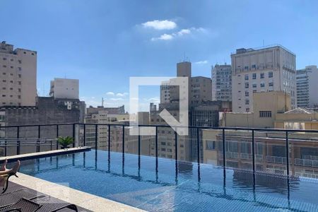 Área comum - Piscina de kitnet/studio à venda com 1 quarto, 30m² em Campos Elíseos, São Paulo