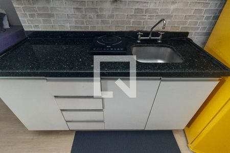 Cozinha de kitnet/studio à venda com 1 quarto, 30m² em Campos Elíseos, São Paulo