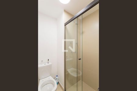 Banheiro de kitnet/studio à venda com 1 quarto, 32m² em Moema, São Paulo