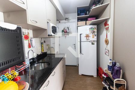 Cozinha de apartamento à venda com 1 quarto, 23m² em Santana, São Paulo