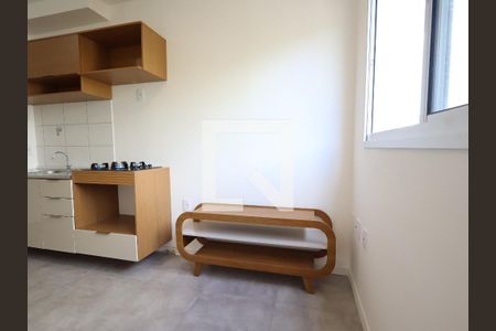 Sala/Cozinha de apartamento à venda com 1 quarto, 25m² em Vila Andrade, São Paulo