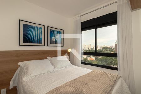 Quarto 1 de apartamento para alugar com 2 quartos, 40m² em Indianópolis, São Paulo