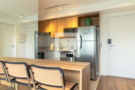 Sala de apartamento para alugar com 2 quartos, 40m² em Indianópolis, São Paulo
