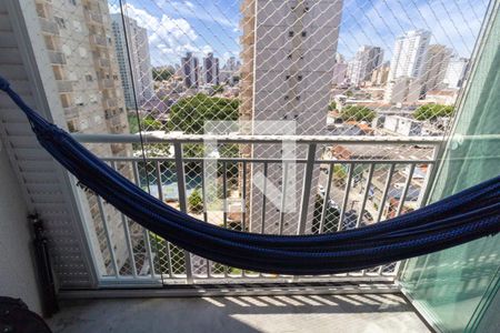Varanda da Sala de apartamento para alugar com 1 quarto, 28m² em Barra Funda, São Paulo