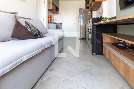 Sala de apartamento para alugar com 1 quarto, 28m² em Barra Funda, São Paulo