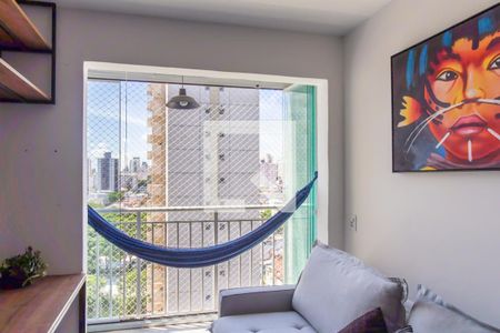 Sala de apartamento para alugar com 1 quarto, 28m² em Barra Funda, São Paulo