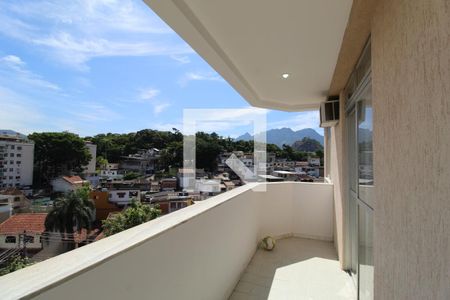 Sala 1 - Varanda de apartamento à venda com 4 quartos, 161m² em Pechincha, Rio de Janeiro