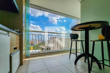 Varanda Gourmet de apartamento à venda com 2 quartos, 83m² em Baeta Neves, São Bernardo do Campo