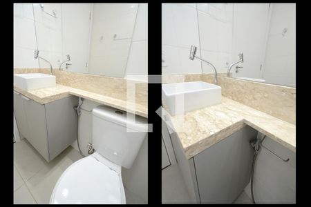Detalhe do banheiro de apartamento para alugar com 2 quartos, 33m² em Vila Santa Catarina, São Paulo