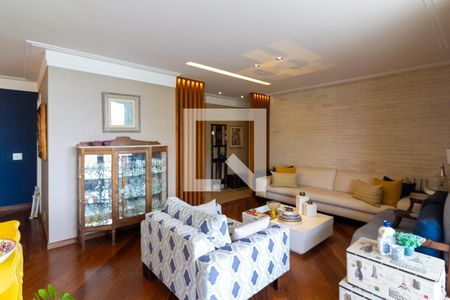 Sala de apartamento à venda com 4 quartos, 218m² em Brooklin, São Paulo