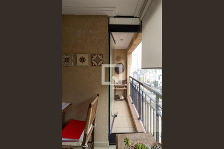 Cozinha - Varanda de apartamento à venda com 4 quartos, 218m² em Brooklin, São Paulo
