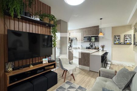 Sala de apartamento à venda com 1 quarto, 49m² em Bethaville I, Barueri