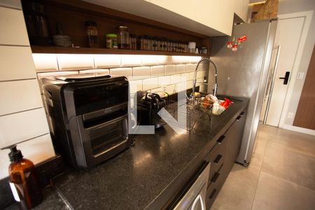 Cozinha de apartamento à venda com 2 quartos, 58m² em Água Branca, São Paulo