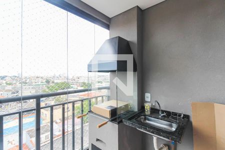 Varanda da Sala de apartamento à venda com 2 quartos, 48m² em Vila Formosa, São Paulo