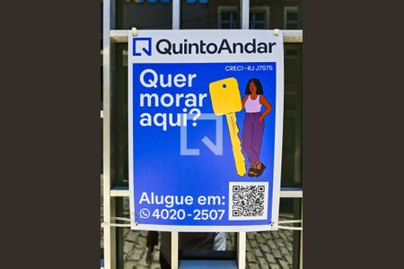 Placa QuintoAndar de apartamento para alugar com 2 quartos, 80m² em Méier, Rio de Janeiro