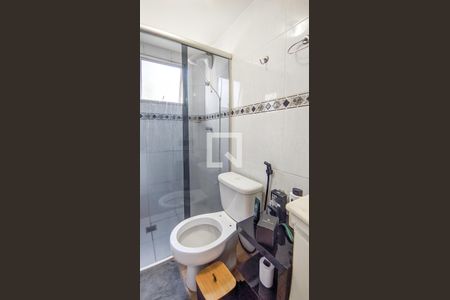 Banheiro da Suíte de apartamento à venda com 3 quartos, 61m² em Silveira, Belo Horizonte