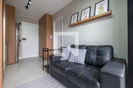Sala/Cozinha de kitnet/studio para alugar com 1 quarto, 27m² em Pinheiros, São Paulo