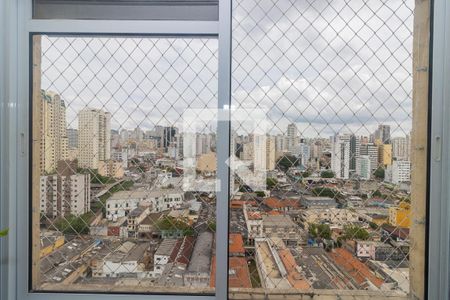 Sala Vista  de apartamento para alugar com 1 quarto, 27m² em Cambuci, São Paulo