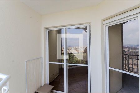 Varanda da Sala de apartamento à venda com 2 quartos, 50m² em Vila Endres, Guarulhos