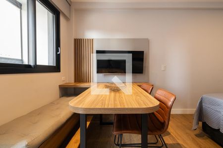 Studio de kitnet/studio para alugar com 1 quarto, 33m² em Indianópolis, São Paulo