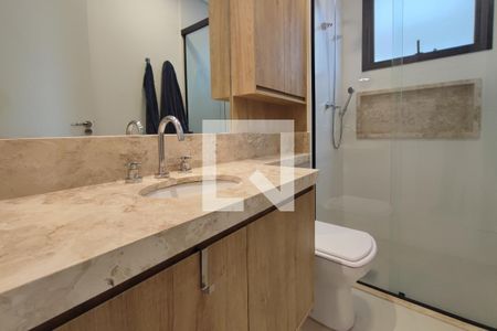 Banheiro Suíte de apartamento à venda com 1 quarto, 66m² em Swiss Park, Campinas