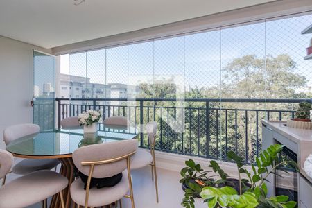 Varanda de apartamento para alugar com 3 quartos, 108m² em Santo Amaro, São Paulo