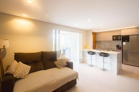 Sala de apartamento à venda com 3 quartos, 108m² em Santo Amaro, São Paulo