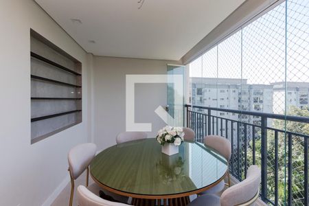 Varanda de apartamento para alugar com 3 quartos, 108m² em Santo Amaro, São Paulo