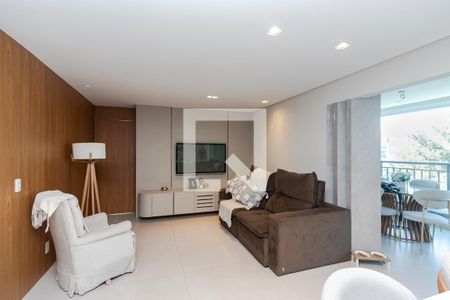 Sala de apartamento para alugar com 3 quartos, 108m² em Santo Amaro, São Paulo