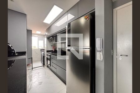 Cozinha de apartamento à venda com 2 quartos, 62m² em Paraíso, Santo André