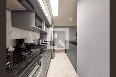 Cozinha de apartamento à venda com 2 quartos, 62m² em Paraíso, Santo André