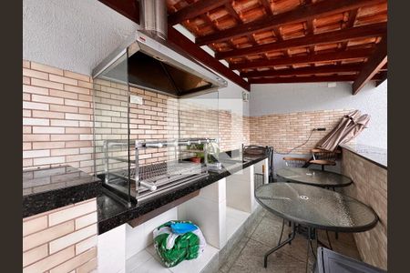 Área comum - Churrasqueira de apartamento à venda com 2 quartos, 62m² em Paraíso, Santo André