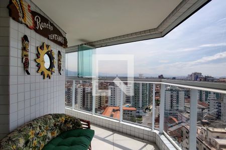 Sacada de apartamento para alugar com 2 quartos, 72m² em Vila Caiçara, Praia Grande
