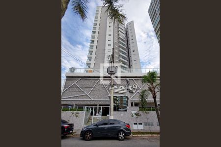 Fachada do Prédio de apartamento para alugar com 2 quartos, 72m² em Vila Caiçara, Praia Grande