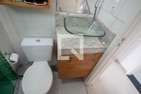 Banheiro Social de apartamento à venda com 2 quartos, 104m² em Chácara, Betim