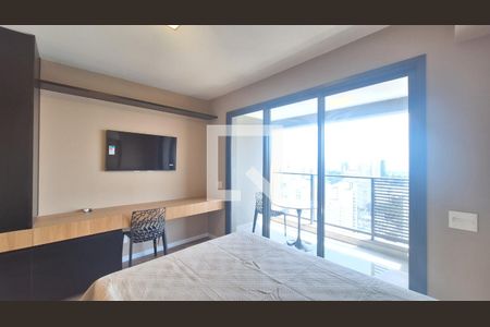 Sala/Quarto de kitnet/studio para alugar com 1 quarto, 30m² em Pompeia, São Paulo