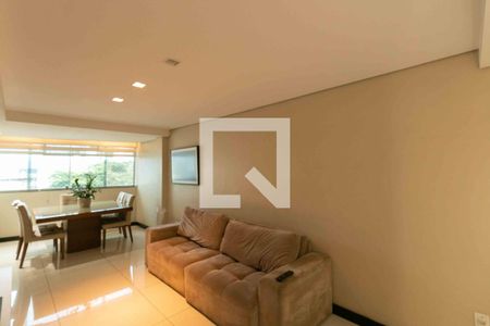 Sala de TV de apartamento à venda com 3 quartos, 180m² em Santa Branca, Belo Horizonte