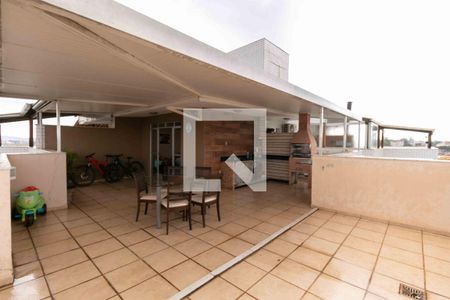 Varanda gourmet de apartamento à venda com 3 quartos, 180m² em Santa Branca, Belo Horizonte