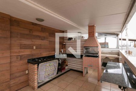 Varanda gourmet de apartamento à venda com 3 quartos, 180m² em Santa Branca, Belo Horizonte
