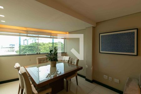 Sala de Jantar de apartamento à venda com 3 quartos, 180m² em Santa Branca, Belo Horizonte