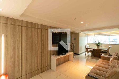 Sala de TV de apartamento à venda com 3 quartos, 180m² em Santa Branca, Belo Horizonte